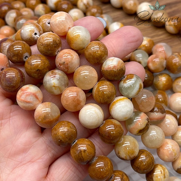 Оникс коричневый 12 мм 