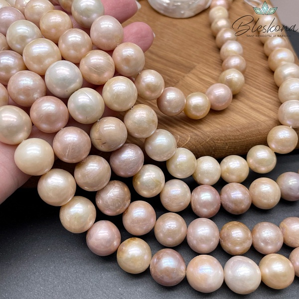 Жемчуг шар микс на увеличение 10-13,5 мм 