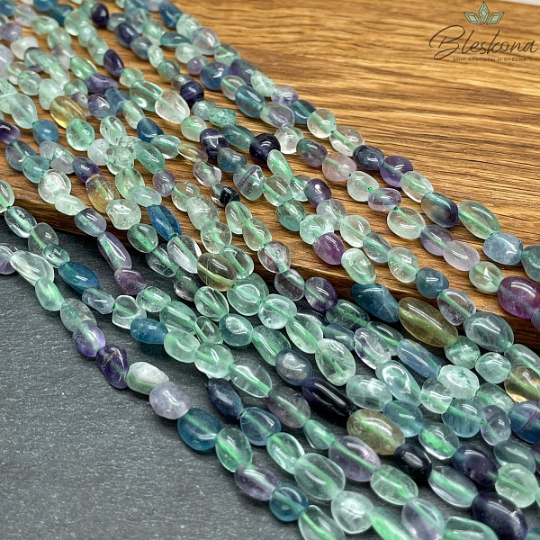 Флюорит галтовка №1 6-9 мм