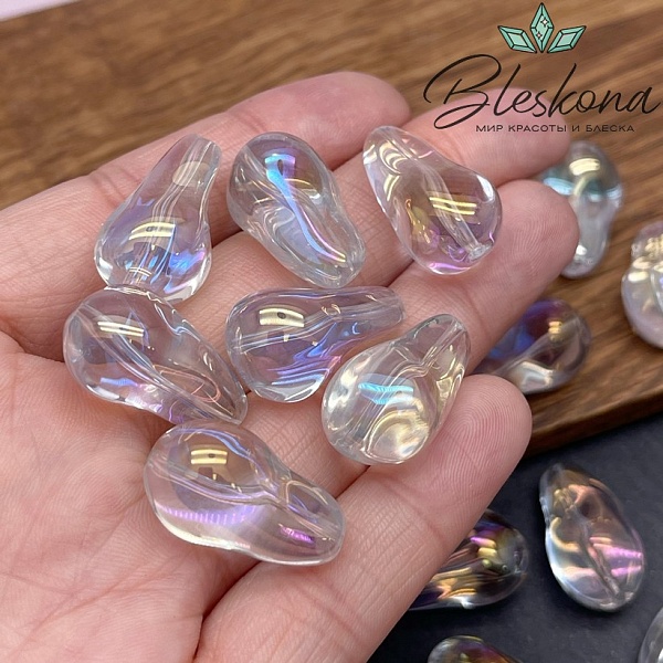 22*13 мм, Стекло Жемчужина Барокко Цвет №14