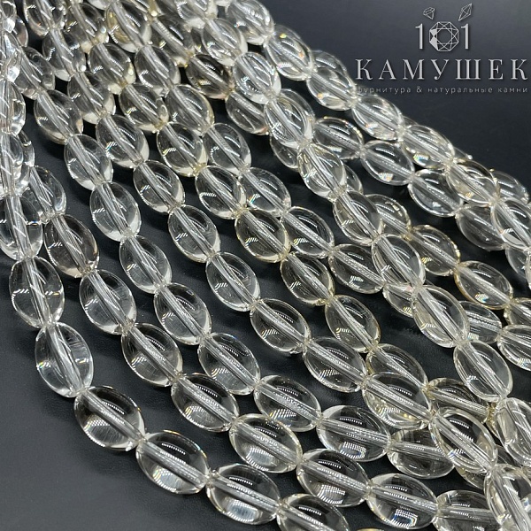 Горный хрусталь желтый рис 12*8мм