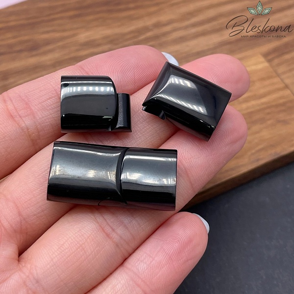 27*13,9 мм Цвет черный, Замок магнитный 