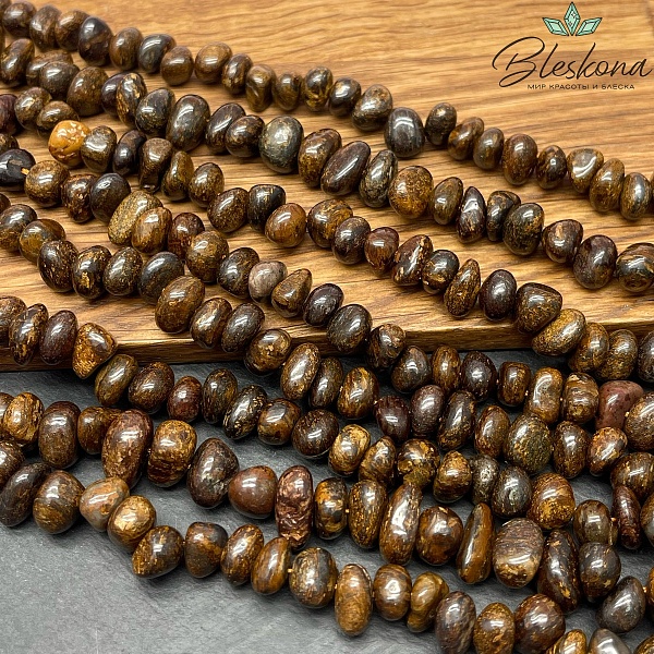 Бронзит  галтовка (6-9)*(8-13) мм