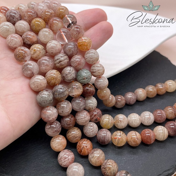  Кварц Фантомный коричневый 10 мм