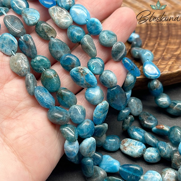 Ларимаровый апатит галтовка 8-10мм