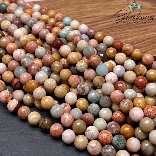 Окаменелый коралл Петоски №2 10,5 мм