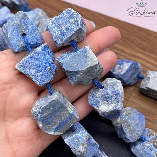 Лазурит куски (23-28)*(20-25) мм
