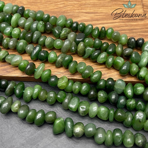 Нефрит галтовка (6-9)*(8-13) мм