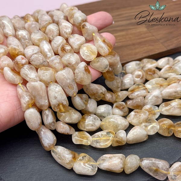 Цитрин галтовка (10-20)*(10-11) мм