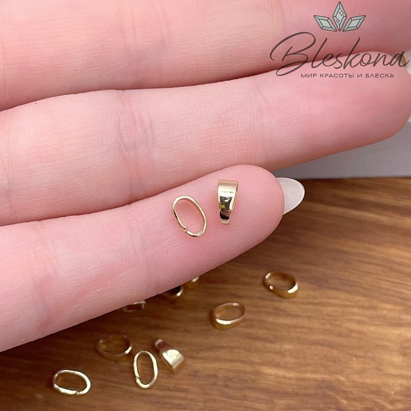 6*2,6 мм Цвет золото, Бейл разъемный