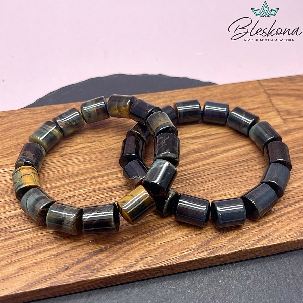 Соколиный глаз цилиндр сет 14*11,5 мм