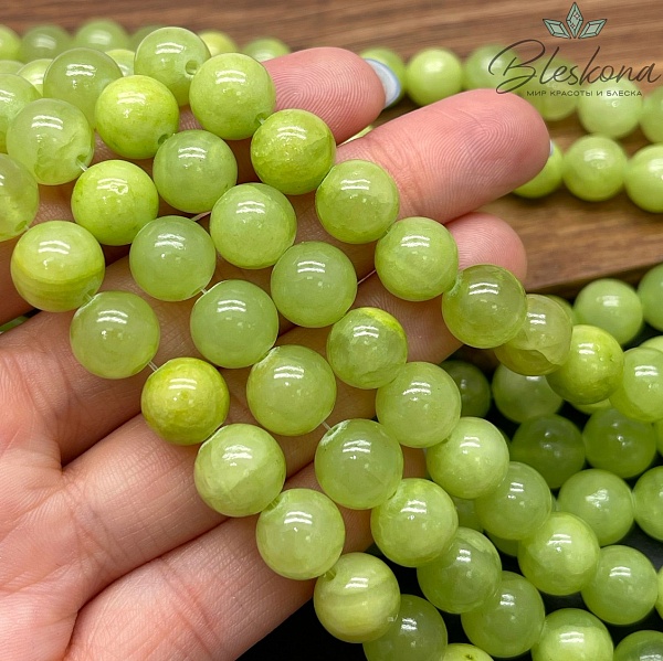 Оникс зеленый №1 10 мм 