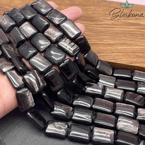 18,5*13,5 мм Гиперстен прямоугольник 