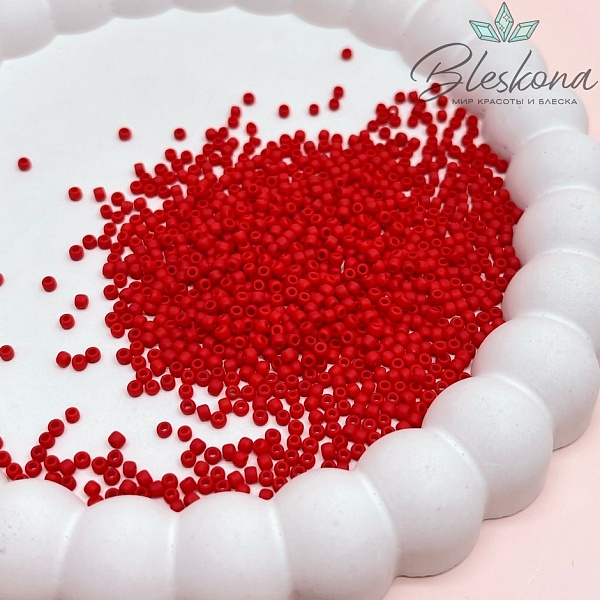 Бисер TOHO round 11/0 цвет №45AF (оттенок красного)