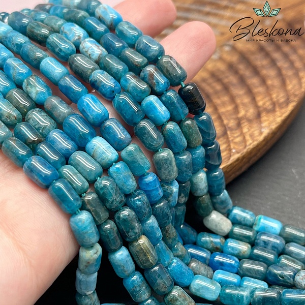 Апатит бочата 6*9мм сет 19 см