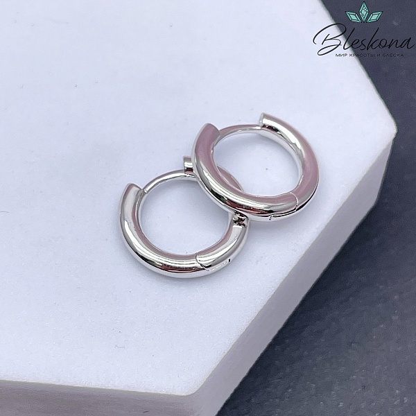 16мм Цвет серебро, Швензы Конго Люкс