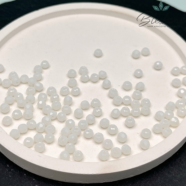 Чешское стекло №50 ⌀3,5мм