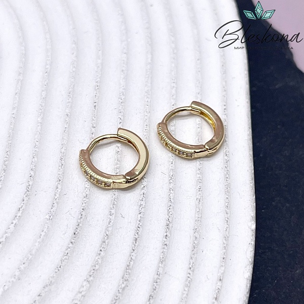 ⌀12 Цвет золото, Швензы без кольца круг  