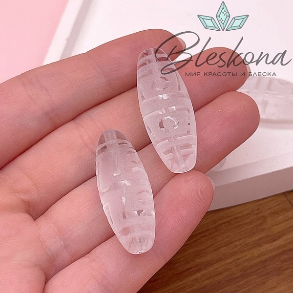 Бусина Дзи 4 глаза 30*12 мм