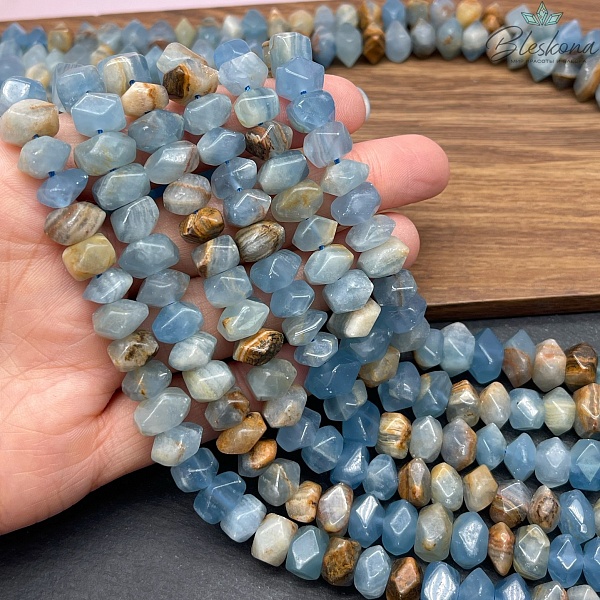 Кальцит голубой (9-10)*(9-10) мм