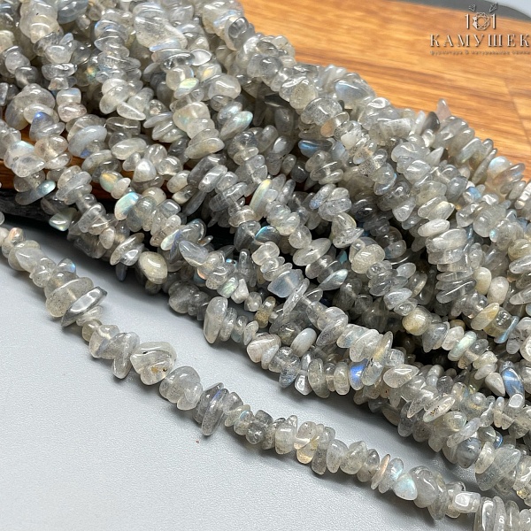 Крошка Лабрадор №2 ширина бусин ~ 6-10 мм