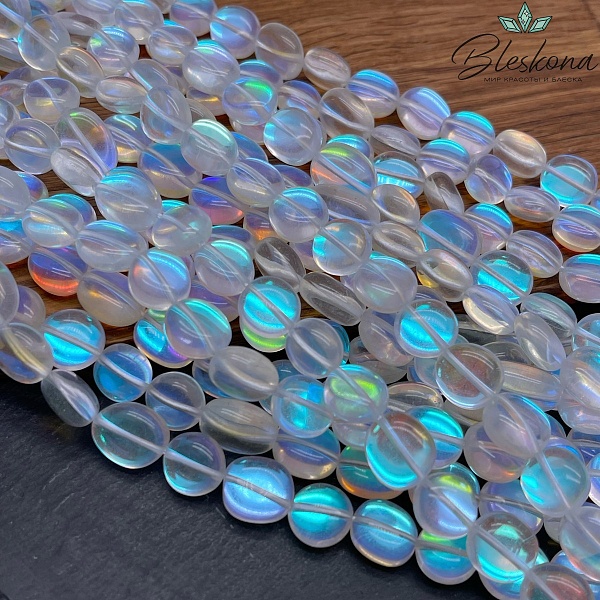 Опал прозрачный  фриформ (имитация) 11-13 мм