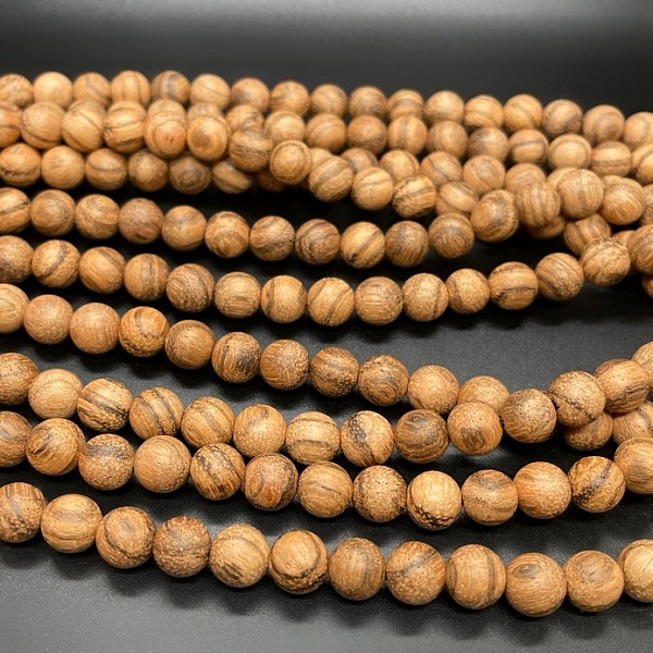 8 мм, Деревянные бусины песочные