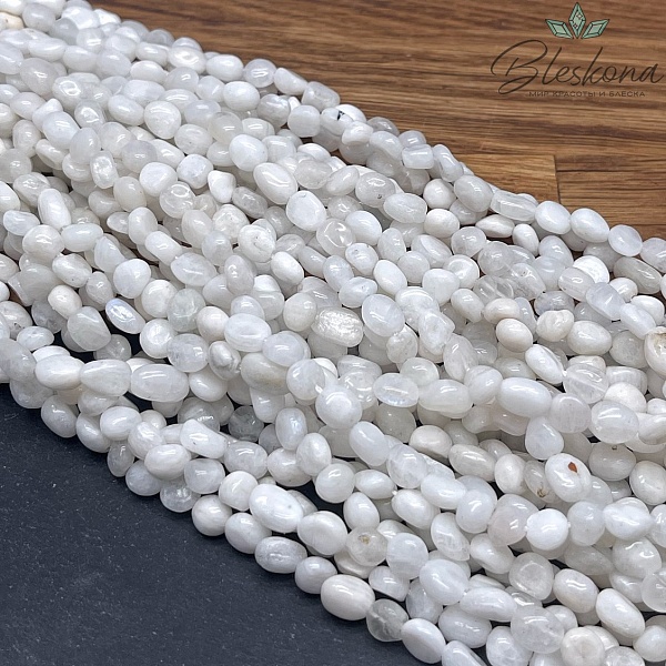 Лунный камень галтовка №2 6-8 мм