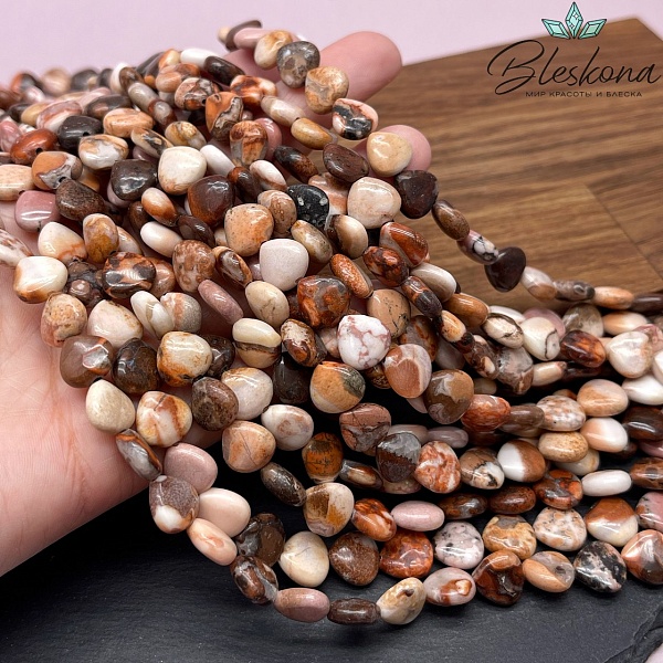 Агат капля 10 мм