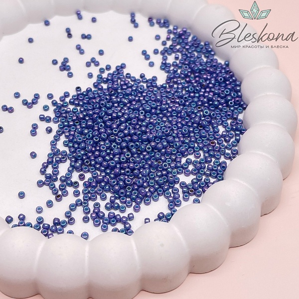 Бисер TOHO round 11/0 цвет №1630 (оттенок синего)