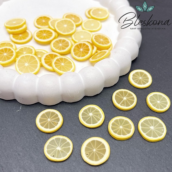 15-15,5 мм, Подвеска долька Лимона