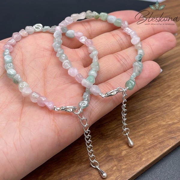 Турмалин галтовка 4-5 мм №2 сет 17 см 