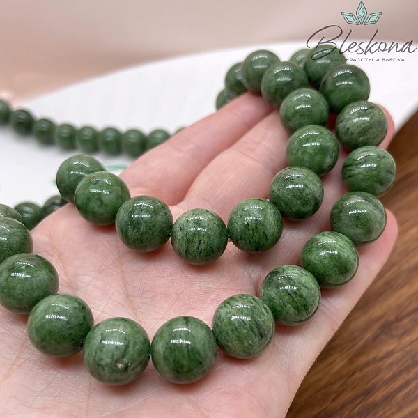  Кварц Фантомный зеленый 12,5 мм