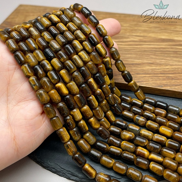 Тигровый глаз бочата 6*9 мм