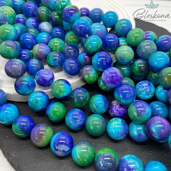 Агат с узором №23 14 мм