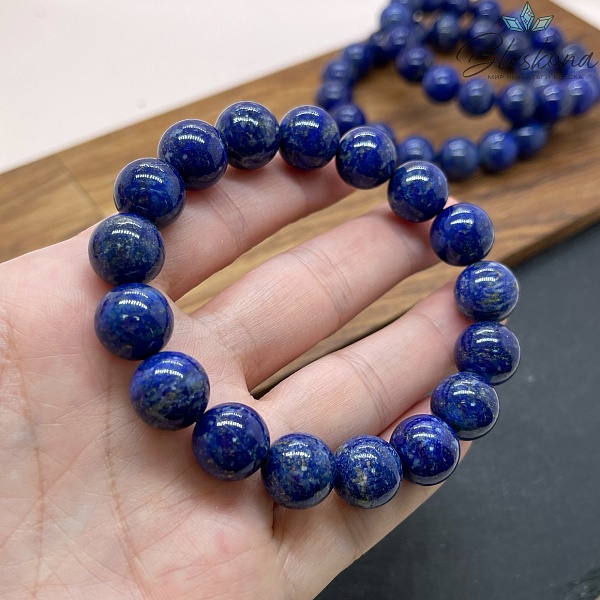 Лазурит шар 12-12,5мм сет 20