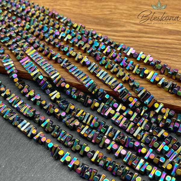 6,5*3 мм Гематин имитация, Бруски хамелеон