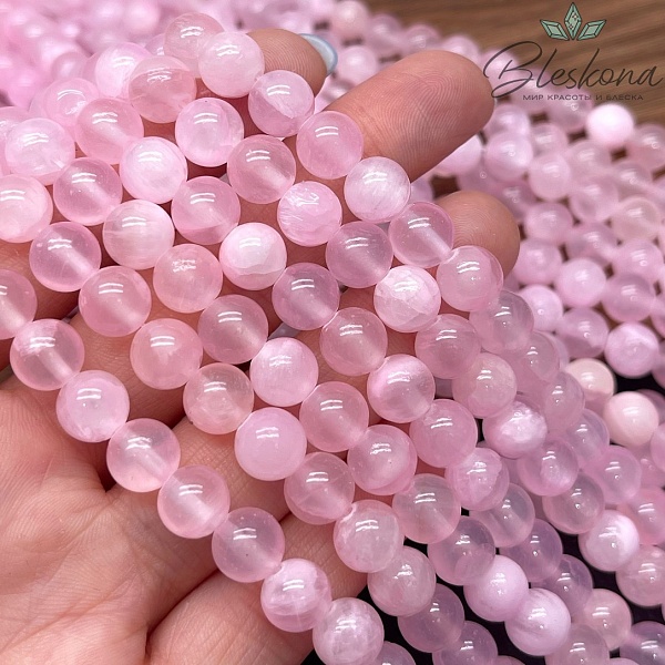 Оникс розовый 8 мм 