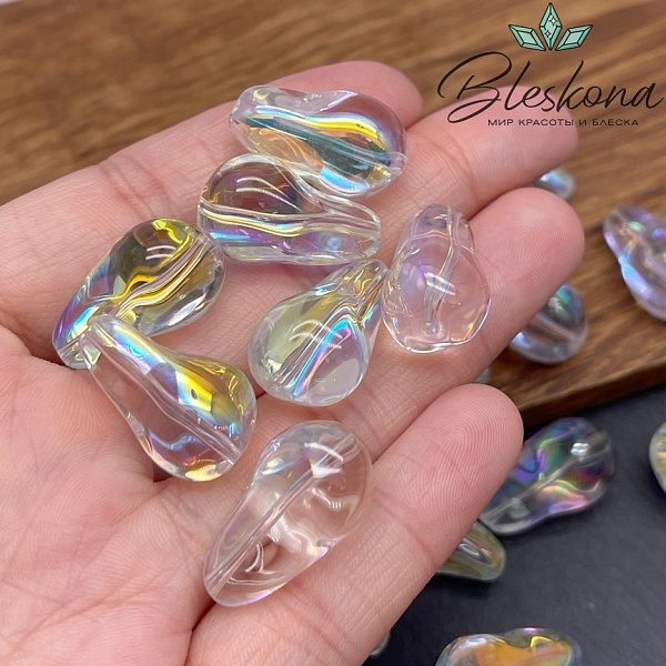 22*13 мм, Стекло Жемчужина Барокко Цвет №3