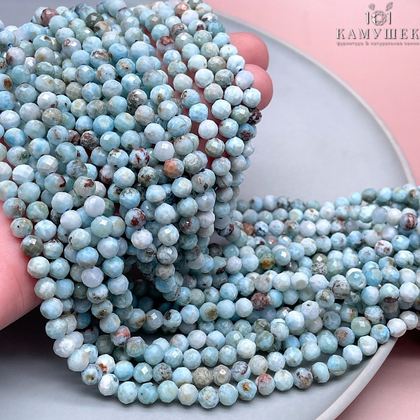 Ларимар микроогранка №1 5 мм