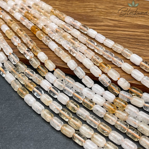 Цитрин бочата 6*9 мм