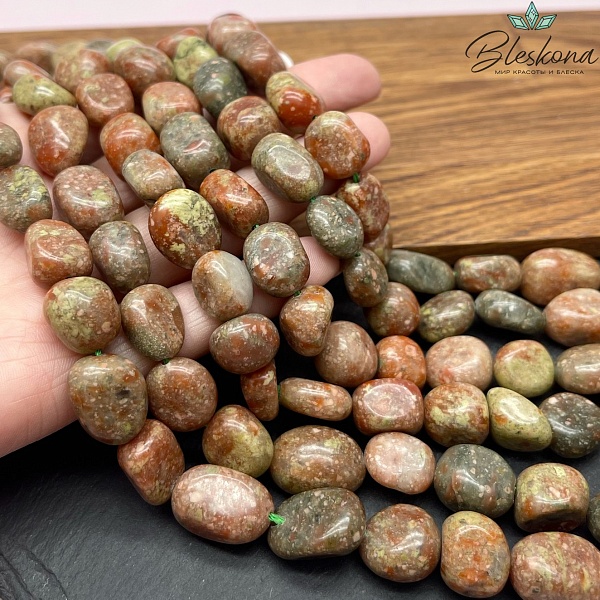 Унакит галтовка (13-19)*(12-13) мм