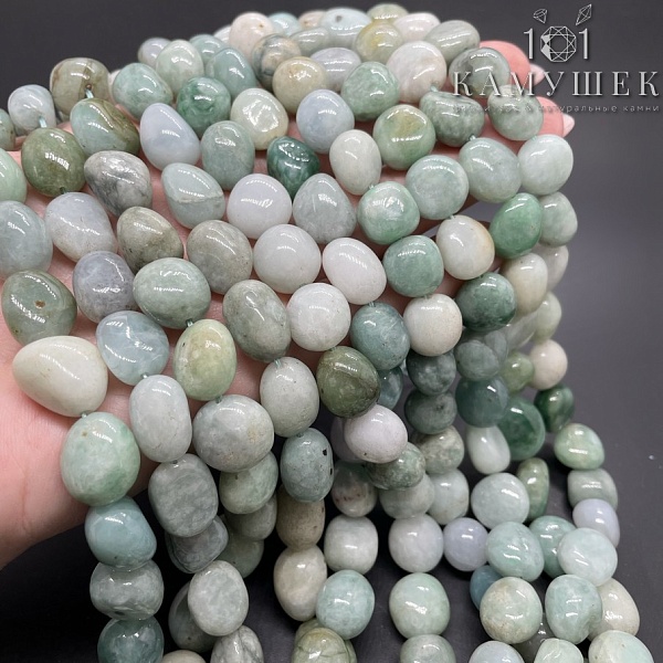 12-13мм Амазонит галтовка №1