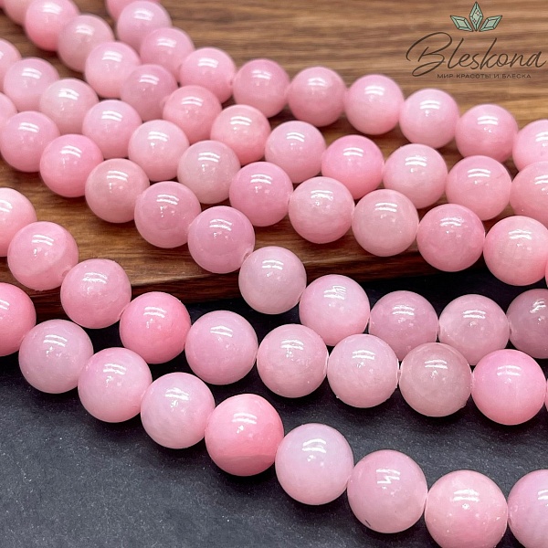 Оникс розовый №1 12 мм 