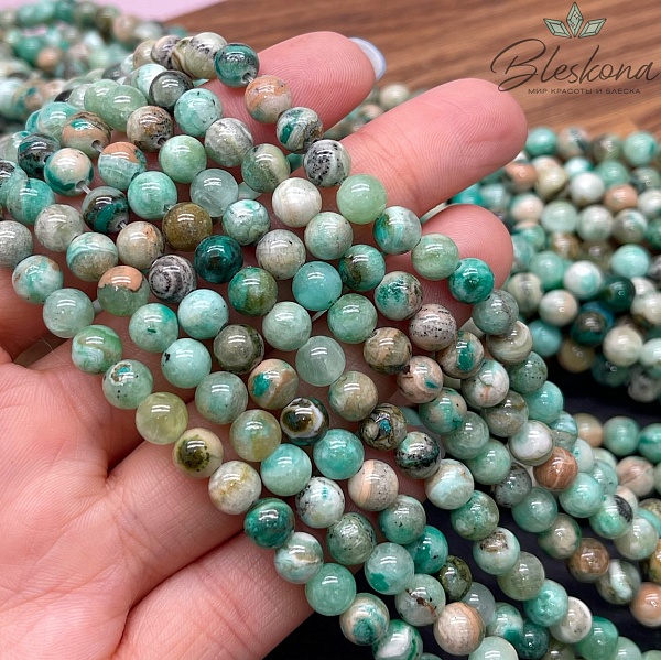 Оникс зеленый №2 6 мм 