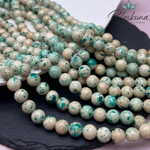 Кальцит зеленый тонированный 10 мм