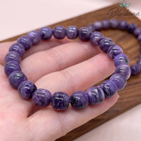 Чароит бочата №2 8 мм сет 19 см