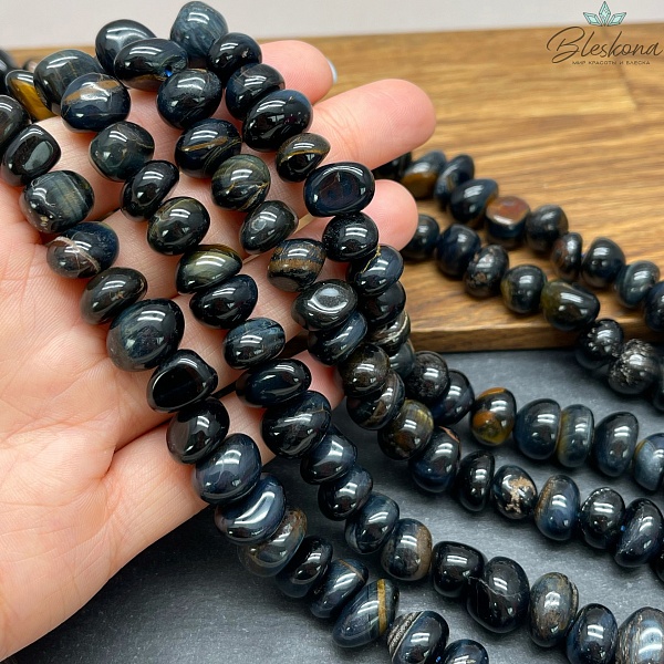 Соколиный глаз галтовка 10-15 мм