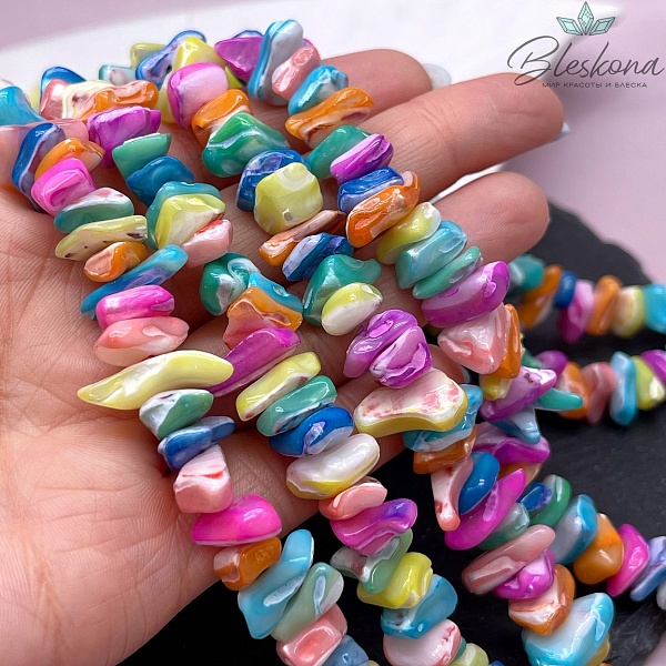 Перламутр крошка микс 10-14 мм