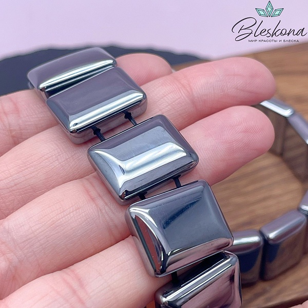 Терагерц прямоугольник с двумя отверстиями сет 20*15 мм